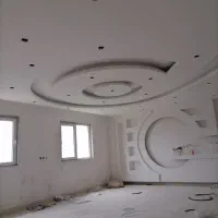 گچکاری بصورت درجه یک و پایینترین قیمت .رقابتی.