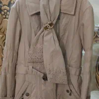 کاپشن نگینی دخترانه درحد نو