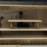 میزتلویزیون برنز جدید و عالی مشابه نو