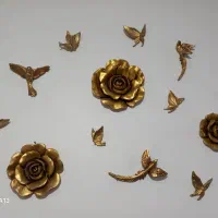 دیوارکوب گل