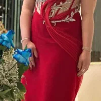 پیراهن مجلسی باکس دوزی