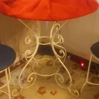 میز غذا خوری فرفورژه  ناهارخوری ۴ نفره