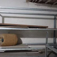 دو عدد میز آهنی 2متری 180سانت