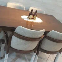 میز ناهار خوری|میز و صندلی غذاخوری|مشکیندشت, |دیوار