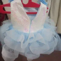 لباس مجلسی بچگانه تا ۷یا۸ ماه اندازه میشه|لباس|مهدی شهر, |دیوار