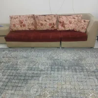 مبل مبلمان هفت نفره|مبلمان خانگی و میز عسلی|مشهد, هفت تیر (نه دره)|دیوار