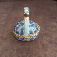 جعبه جواهری طرح گل