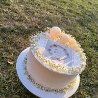 بنتو کیک ولنتاین یلدا تولد خامه ای با موز و گردو