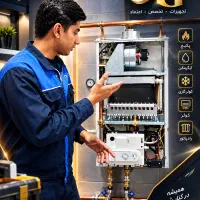 (تکنسین تاسیسات) (تعمیر پکیج و آبگرمکن)با گارانتی