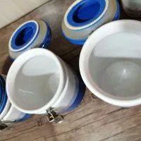 ظروف حبوباتی|ظروف نگهدارنده، پلاستیکی، یک‌بارمصرف|اهواز, کمپلو شمالی|دیوار