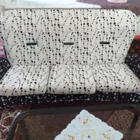مبل ۷ نفره در حد نو همراه با جلو مبلی و ۲عددعسلی|مبلمان خانگی و میز عسلی|زنجان, |دیوار