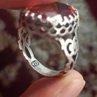 انگشتر نقره نگین « الکساندریت »