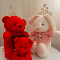 پنج عدد عروسک نو فقط به عنوان دکور استفاده شده|اسباب‌بازی بچه|شاهرود, |دیوار