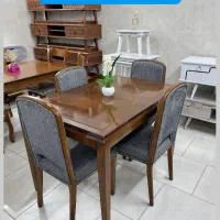 میز غذاخوری چوبی