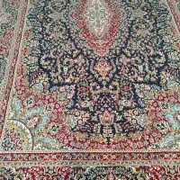 فرش زمینه سرمه ای مشهد سالم