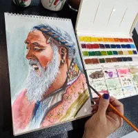 نقاشی|تابلو، نقاشی، عکس|محمدیه-قزوین, |دیوار