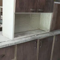 ۷ متر کابینت تمام فلزی باسینک وصفحه و ویترین