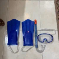 اسنورکل، عینک غواصی، فین غواصی