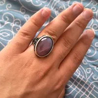 انگشتر عقیق سوسنی|جواهرات|بیله سوار, |دیوار