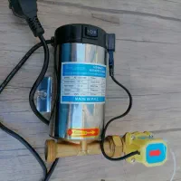 پوستر پمپ پشت آبگرم کن پکیجی  تقویت فشار اب گرم