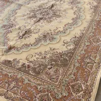 فرش ۱۲ متر جفت کرم شکلاتی