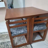 میز و صندلی غذا خوری ۴ نفره کم جا|میز و صندلی غذاخوری|تهران, جمهوری|دیوار