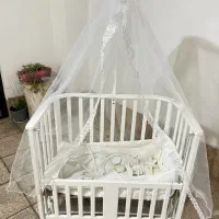 تخت کودک گهواره ای---کریر کودک