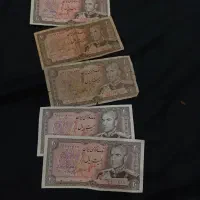 تعداد زیاد سکه و اسکناس شاهی