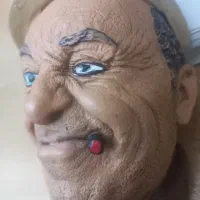 مجسمه گچی دیواری BOATMAN 1967 BOSSONS CHALKWARE|مجسمه، تندیس، ماکت|اشتهارد, |دیوار