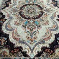 یه جفت فرش ماشینی بایک فرش تک نو سالم بشرط۱۲متری