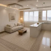 ۷۵متر/۲خواب/۲ساله/فول‌امکانات/سالن‌پرده‌خور