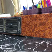 پنل طرح چوب روی داشبورد سمند قدیم