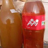 آبغوره خااص کشمش ،سرکه سیب غلیظ ،و برگ مو