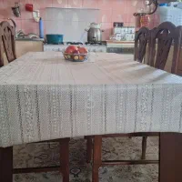 مبل ۷نفره + میزی نهارخوری۶نفره با ۴عددصندلی