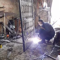 حفاظ تخصص ماست درب اکاردونی بدون دخالت کارماشینی.|مصالح و تجهیزات ساختمان|فردیس, قریشی|دیوار