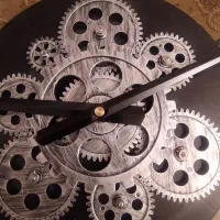 موتور ساعت دیواری طرح چرخ دنده ای متحرک|ساعت دیواری و تزئینی|تهران, پاسداران|دیوار