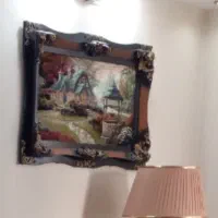 دو عدد تابلوفرش سلطنتی درسربندر|تابلو فرش|بندر امام خمینی, |دیوار