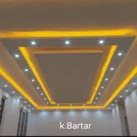 نصب سقف کاذب.دورباکس نورمخفی..خورده کاری خوش قول