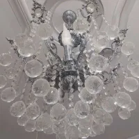 ساعت برنز ،لوستر،تخت خواب|لوستر و چراغ آویز|شوط, |دیوار