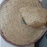 سبد وسفره حصیری جا آب لیمو و شیرینی خوری