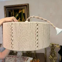 لوستر مکرومه در 2 رنگ نو نو