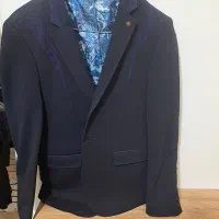 کت تک سرمه ای ترک سایز ۴۸ آکبند