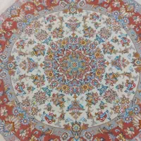 فرش دستبافت تک دایره 1 * 1طرح تبریز|فرش|مشهد, امام رضا (ع)|دیوار