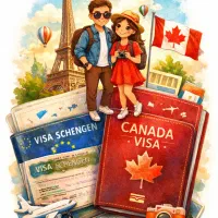 با ما ویزاتو سریع بگیر (کانادا و شینگن)