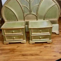 تخت و کمد ( سرویس خواب ) تایلندی کلکسیونی|تخت و سرویس خواب|تهران, ولنجک|دیوار