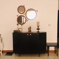 آینه پنج تیکه گرد