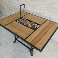 میز آتشدان|بخاری، هیتر، شومینه|چمستان, |دیوار