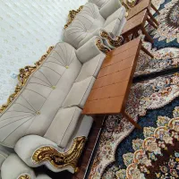 مبل 9 نفره‌ با جلو میز عسلی سالم ،راحت بدون ایراد|مبلمان خانگی و میز عسلی|پارس‌آباد, |دیوار