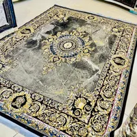 فرش ساواچ نقره دودی ۱۲ متری محدود ترین هراج|فرش|کرمان, |دیوار