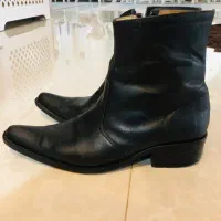 نیم بوت چرم اصل|کیف، کفش، کمربند|رشت, گلسار|دیوار